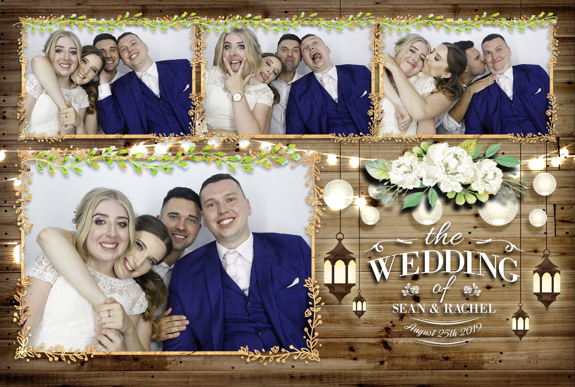 Sam & Rachel's Wedding | View more photos from the event at gallery.myphotoboothexperience.co.uk/u/MyPhotoBoothExperienceLtd/Sam-Rachels-Wedding